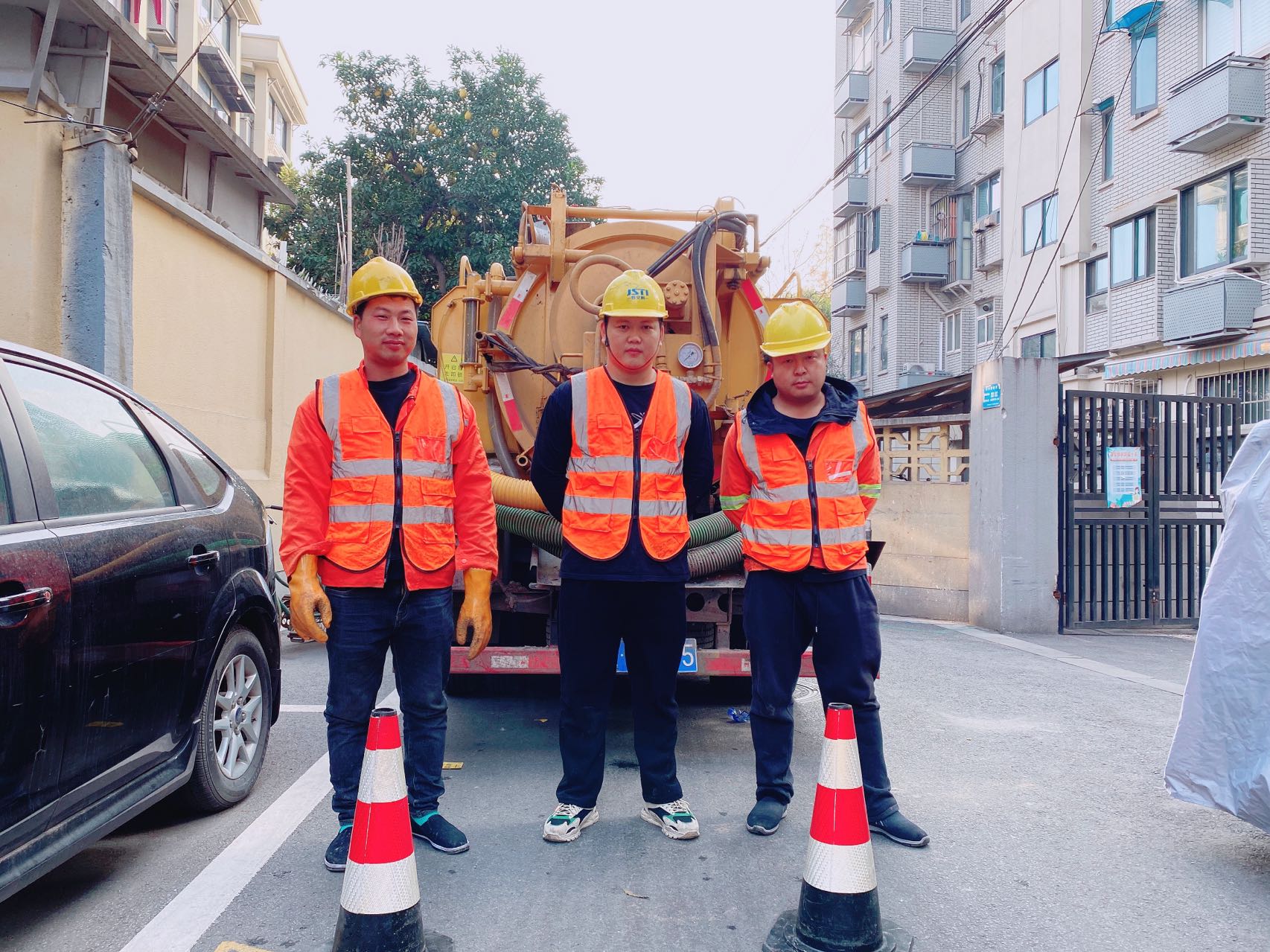 兴隆南京某小区管道清淤检测施工